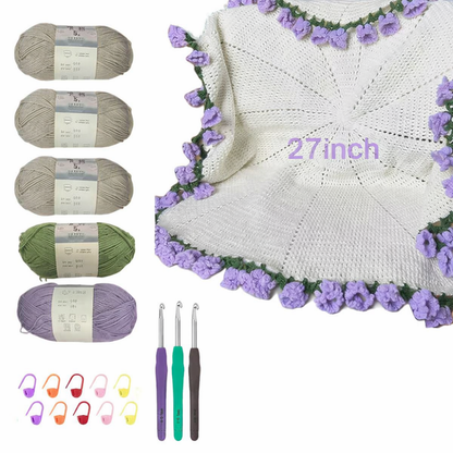 Handmade Bouquet Blanket