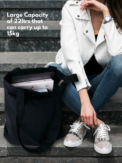 TurquoiseGlow Shopper Tote