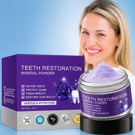 Mineral-Restore Natural Tooth Powder