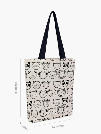 Pookie Animals Printed Tote