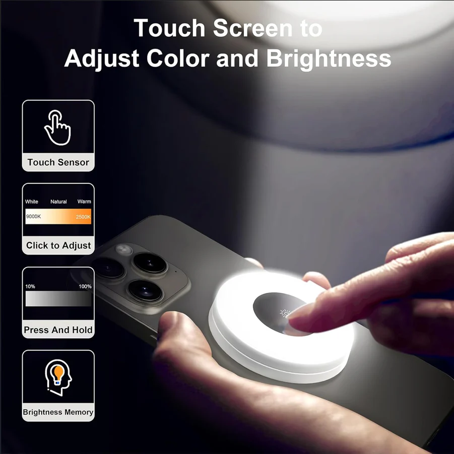 Magnetic LED Ring Light